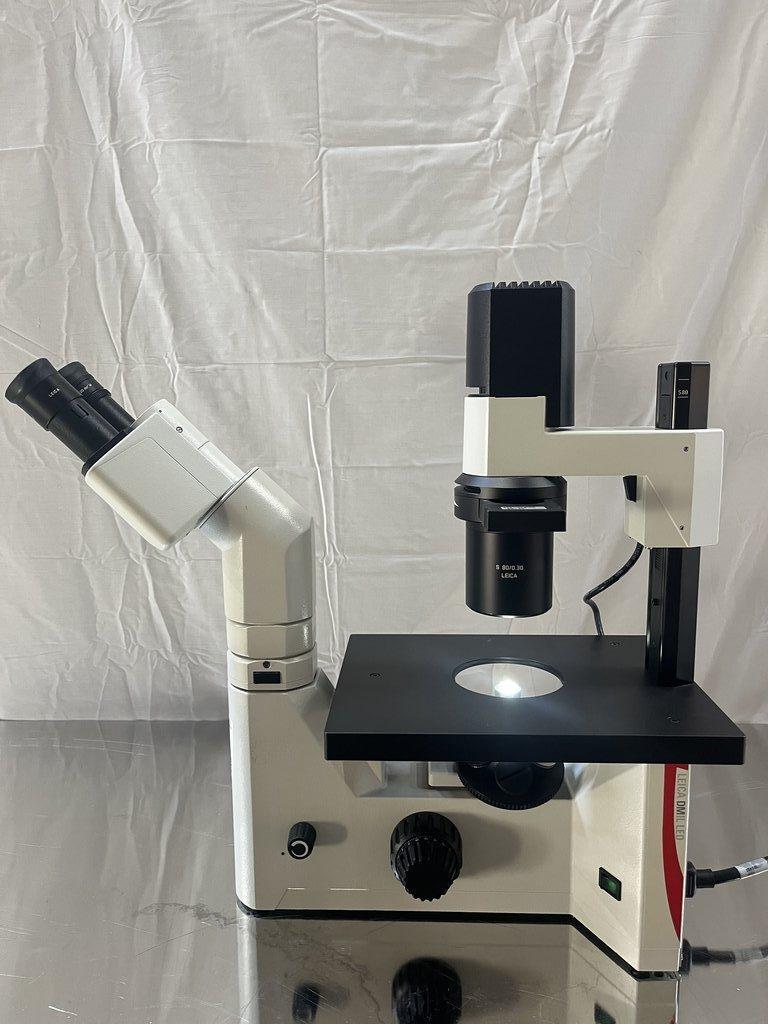 Leica DM IL Microscope Inverted LED Excellent Condition USA Unit